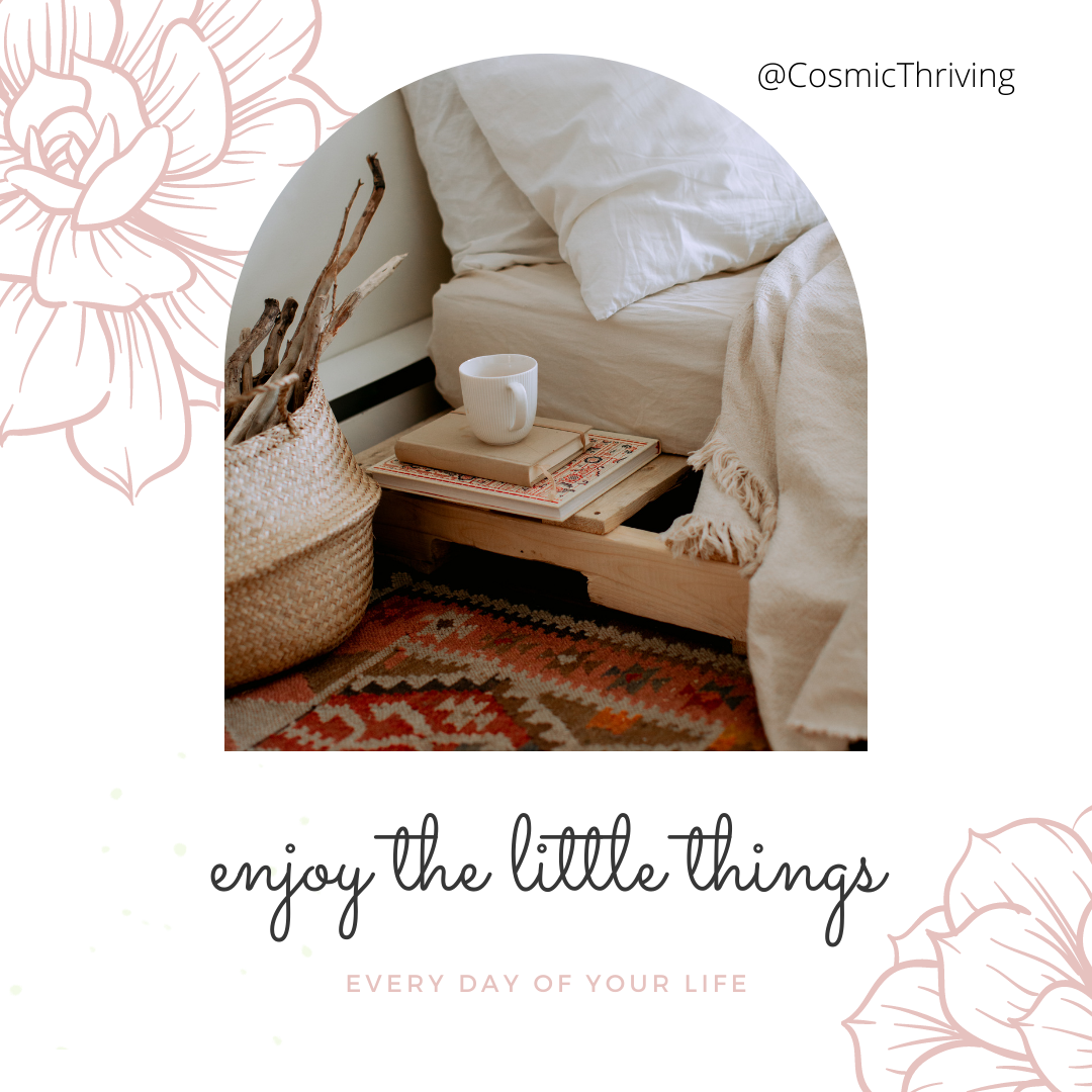 Let's Slow Down and Enjoy the Small Things