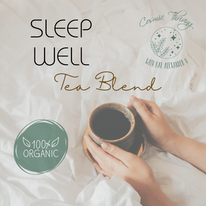 Sleep Well Tea Blend, Sleep Aid Tea, Restful, Relaxation, Nighttime Tea, Loose Leaf Tea, Vegan
